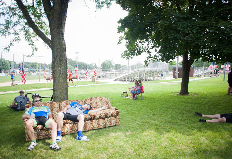 Park couches in Sheldon
